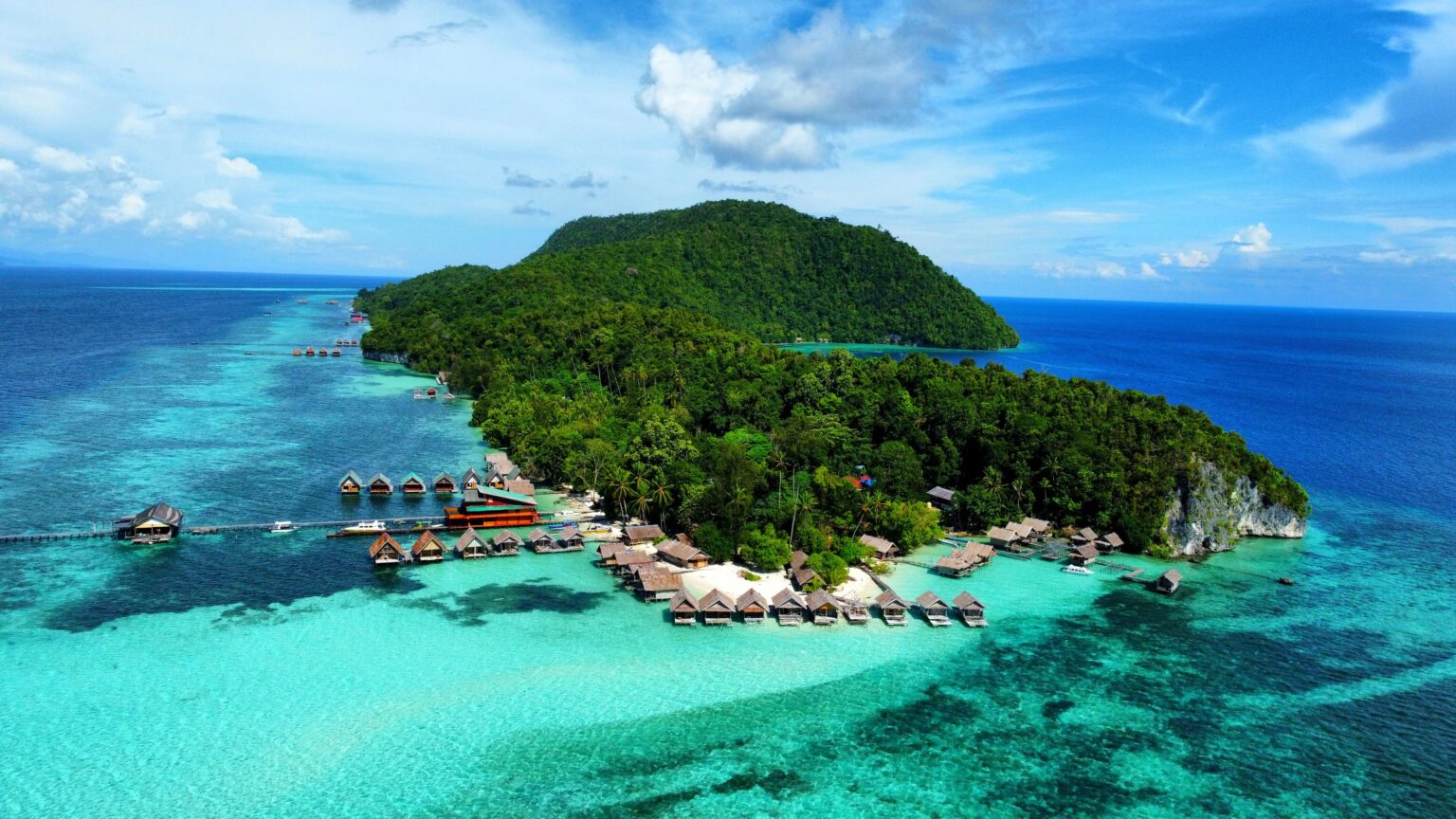 Raja Ampat dron